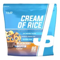 Trained by JP - Kleik Ryżowy, Cream of Rice, Blueberry Muffin, Proszek, 2000g