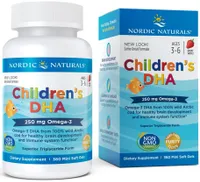 Nordic Naturals - Children's DHA, 250mg, Strawberry Flavor, 360 Softgeles