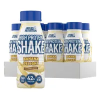 Applied Nutrition - High Protein Shake, Banana Delight, Płyn, 8 x 500 ml