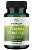 Swanson - Garcinia Cambogia 5:1 Ekstrakt, 80mg, 60 kapsułek