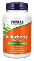 NOW Foods - Elderberry, 500mg, 120Vegetarian Softgels