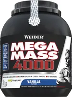 Weider - Mega Mass 4000, Wanilia, Proszek, 3000g