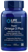 Life Extension - Super Omega-3 Plus, 120 kapsułek miękkich
