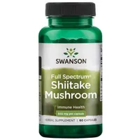 Swanson - Shiitake Mushrooms, 500mg, 60 Capsules
