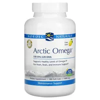 Nordic Naturals - Arctic Omega, Lemon, 180 Softgeles