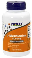 NOW Foods - L-Methionine, 500 mg, 100 capsules