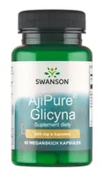 AjiPure Glicyna, 500mg - 60 vcaps (EAN 087614025094)