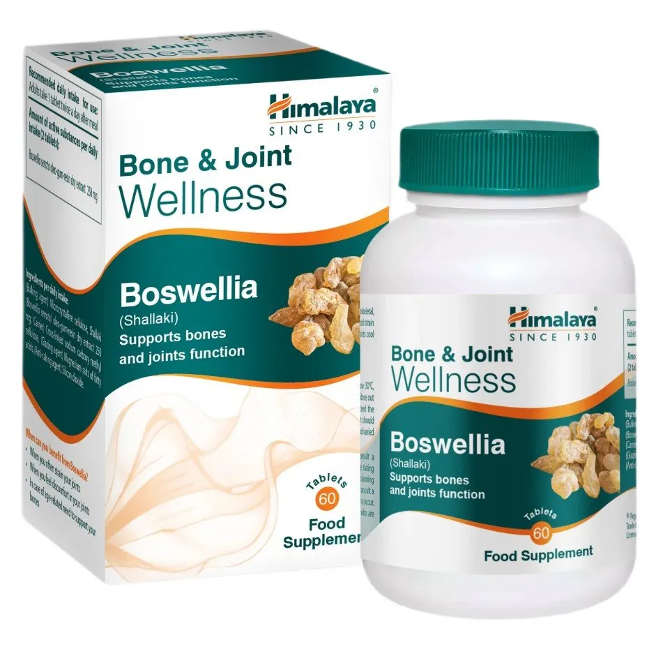 Himalaya - Kości i Stawy, Boswellia, 60 tabletek