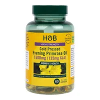 Holland & Barrett  - High Strength Cold Pressed Evening Primrose Oil, 1500mg, 60 kapsułek
