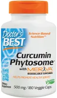 ﻿Doctor's Best - Kurkumina, Curcumin Phytosome + Meriva, 500mg, 180 vkaps