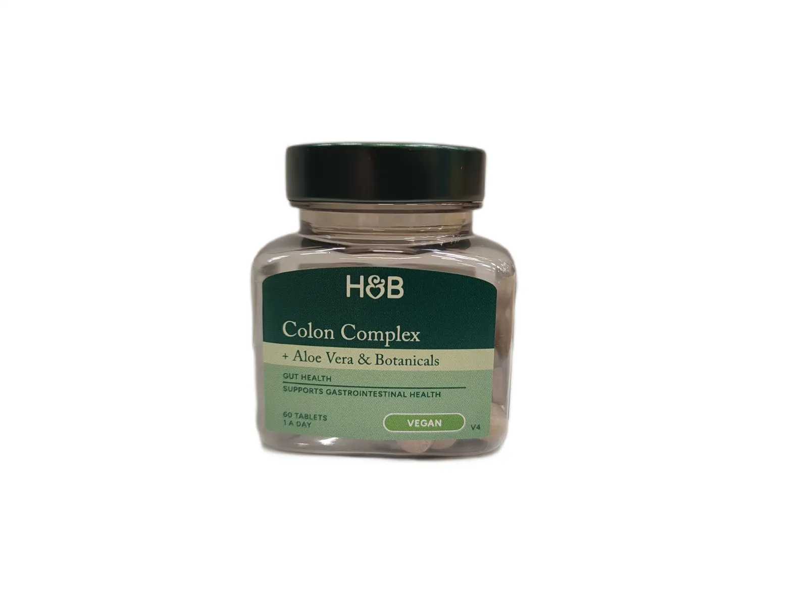 Holland & Barrett - Colon Complex + Aloe Vera & Botanicals, 60 tabletek