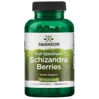 Swanson - Schizandra (Cytryniec Chiński), 525mg, 90 kapsułek