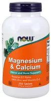 ﻿NOW Foods - Magnesium & Calcium + D3 + Zinc, 250 tabletek