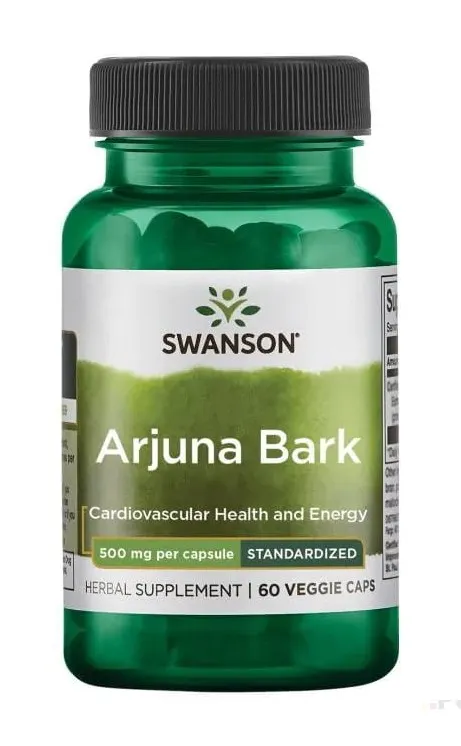  Arjuna Bark Extract, 500mg - 60 vcaps (EAN 087614141992)