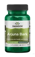 Arjuna Bark Extract, 500mg - 60 vcaps (EAN 087614141992)