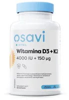 Osavi - Vitamin D3 + K2, 4000IU + 150 μg, 120 Softgeles