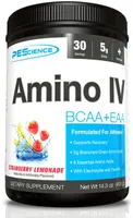 PEScience - Amino IV, Strawberry Lemonade, Proszek 405g