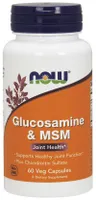 NOW Foods - Glukozamina i MSM, 60 vkaps