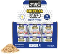 Applied Nutrition - Critical Oats Protein Porridge, Golden Syrup, 12x60g