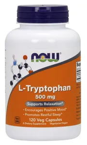 ﻿NOW Foods - L-Tryptofan, 500mg, 120 vkaps
