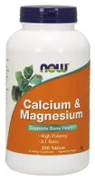 NOW Foods - Calcium and Magnesium, 250 tablets