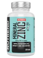 Nutrend - Mineral Zinc 100% Chelate, 15mg, 100 vkaps