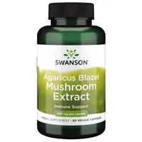 Swanson - Agaricus Blazei Mushrooms, 500mg, 90Vegetarian Softgels