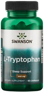 Swanson - L-Tryptofan, 500mg, 60 kapsułek