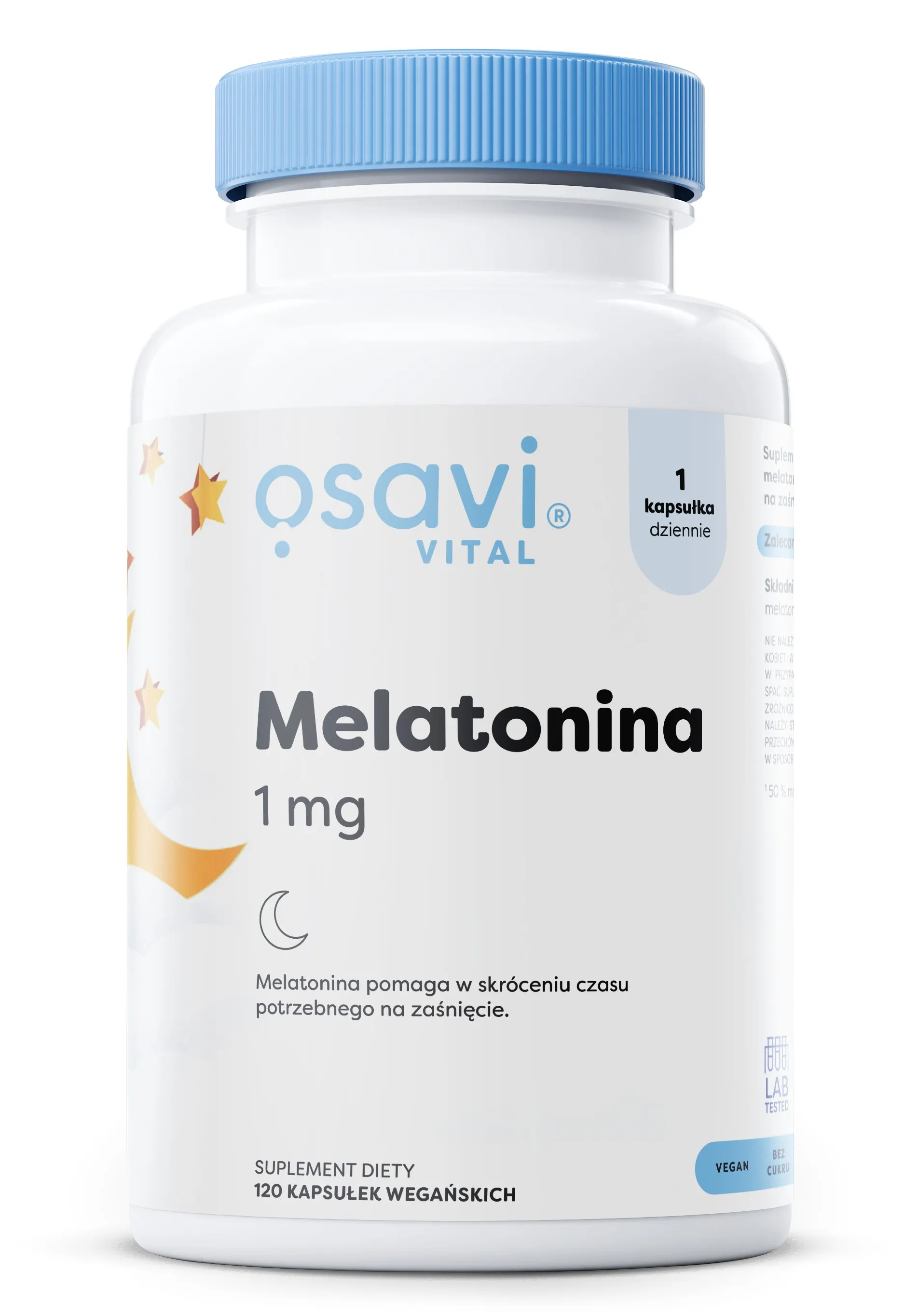 Osavi - Melatonina, 1mg , 120 vkaps