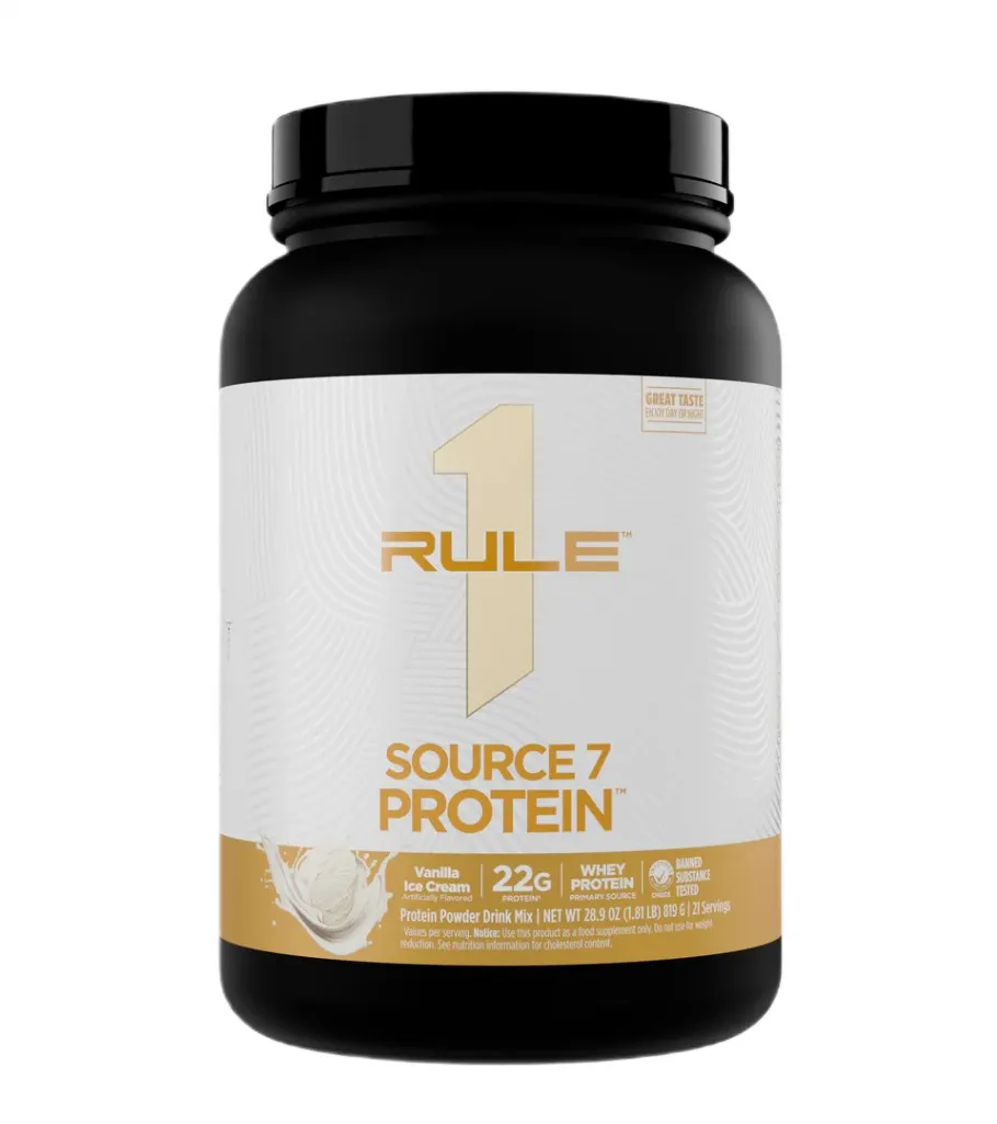Rule One - Odżywka Białkowa Source7 Protein, Vanilla Gelato, Proszek 897g