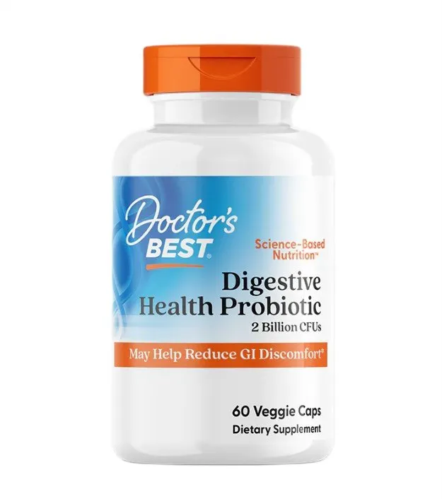 Doctor's Best - Probiotyki, 2 Billion +  LactoSpore, 60 vkaps