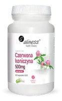 Aliness - Czerwona Koniczyna Extract 8%, 500 mg, 90 vkaps