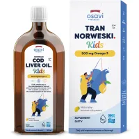 Osavi - Tran Norweski Kids, 500mg Omega 3, Cytryna, 500 ml