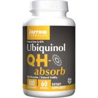 Jarrow Formulas - Ubiquinol QH-absorb, 100mg, 60 kapsułek miękkich