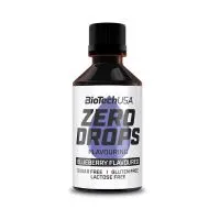 BioTechUSA - Zero Drops, Jagoda, Płyn, 50 ml