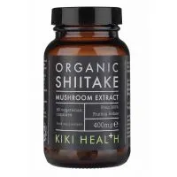 KIKI Health - Shiitake Extract, Organic, 400mg, 60 vkaps