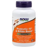 NOW Foods - Probiotic-10 & Bifido Boost, 90 vkaps