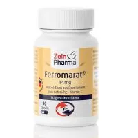 Zein Pharma -  Żelazo, Ferromarat, 14mg, 90 kapsułek