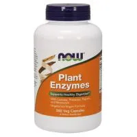 NOW Foods - Plant Enzymes, Enzymy Roślinne, 240 vkaps