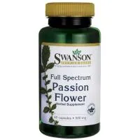 Swanson - Full-Spectrum Passion Flower, 500mg, 60 kapsułek