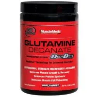 MuscleMeds - Glutamina, Glutamine Decanate, Unflavored, Proszek, 300g