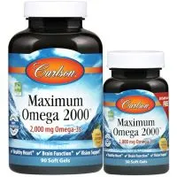 Carlson Labs - Maximum Omega 2000, 90 + 30 kapsułek miękkich 