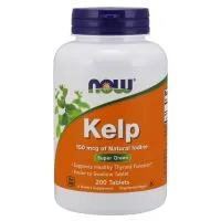 NOW Foods - Kelp, Jod, 150mcg, 200 tabletek