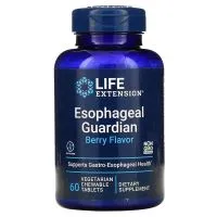 Life Extension - Esophageal Guardian, Aromat Jagodowy, 60 tabletek do żucia