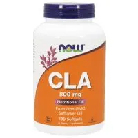 NOW Foods - CLA, 800 mg, 180 kapsułek miękkich