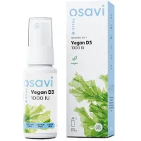 Osavi - Witamina D3,1000IU, Wegańska, Spray Doustny, 12.5 ml