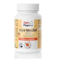 Zein Pharma - Inozytol, Myo-Inositol, 500mg, 60 kapsułek
