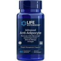 Life Extension - Advanced Anti-Adipocyte Formula with Meratrim and Integra-Lean African Mango Irvingia, 60 vkaps