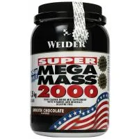 Weider - Mega Mass 2000, Strawberry Delight, 1500g