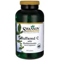 ﻿Swanson - Buforowana Witamina C z Bioflawonoidami, 250 tabletek